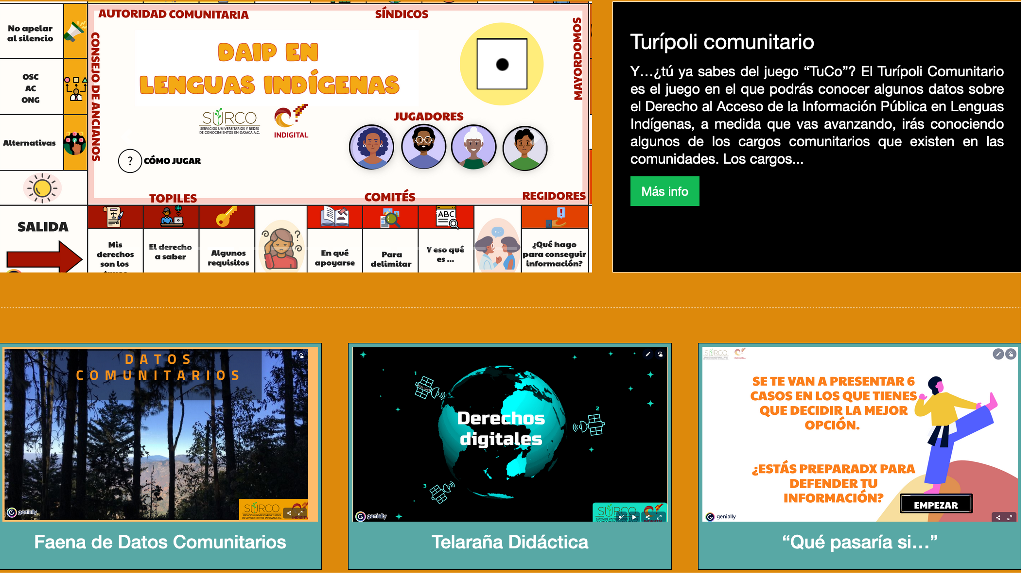 Indigital reinventa la educación popular a través de experiencias interactivas y divertidas para promover la apropiación de los derechos digitales en lenguas indígenas de Oaxaca